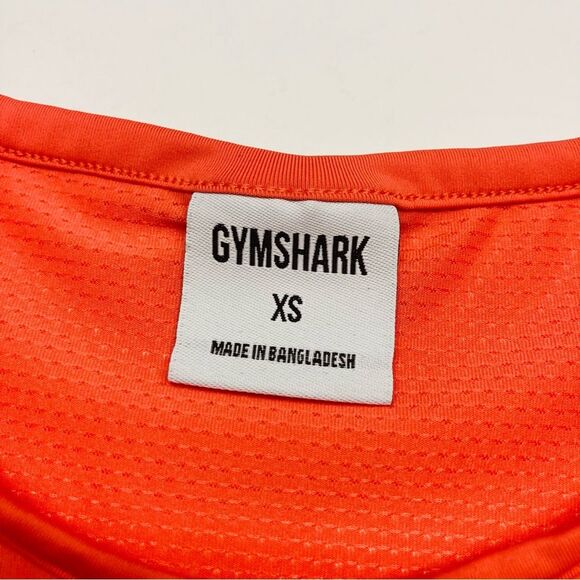 Gymshark Training Crop Tank Boxy Fit Active‎ Muscle Shirt Drop Top Women Size XS - Picture 5 of 9